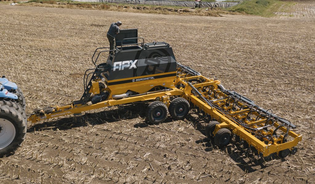 La sembradora APX es la última y más perfecta versión tecnológica de Agrometal