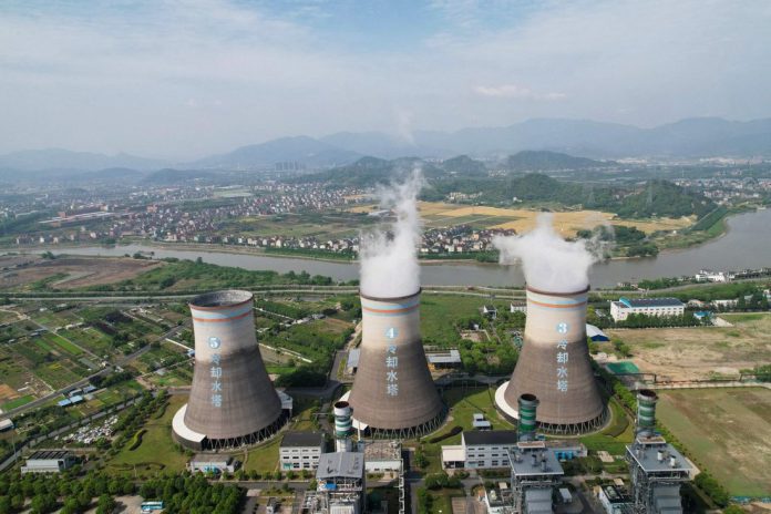 Plantas nucleares en Hangzhou, China. Foto: AFP Plantas nucleares en Hangzhou, China. Foto: AFP