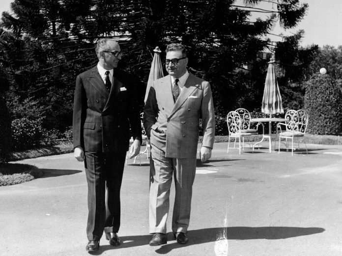 Arturo Frondizi y Rogelio Frigerio, fundadores del desarrollismo nacional en 1958