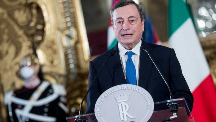 Mario Draghi aceptó formar gobierno