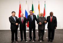 Reunión de los líderes de los BRICS en 2020. Fuente: Alan Santos / Palácio do Planalto