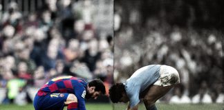 Lionel Messi descolló en el Barcelona. Maradona lo hizo en el Napoli. / FC Barcelona