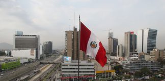 Vista de Lima, capital del Perú.